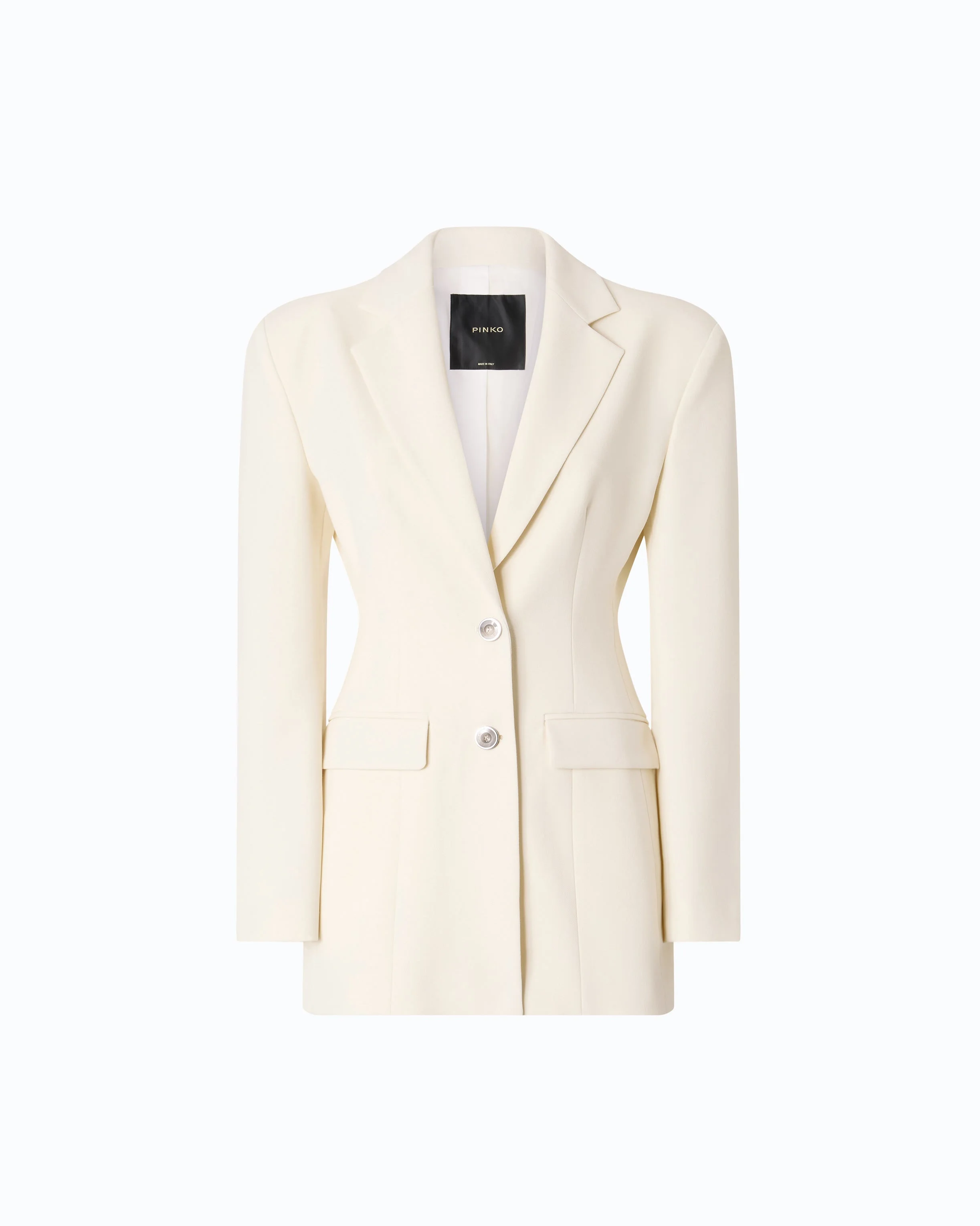 SLIM-FIT JACKET WITH PADDED SHOULDERS - 1