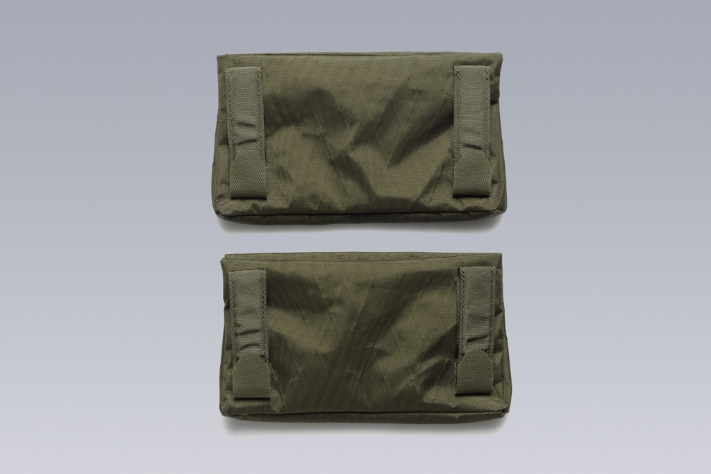 3A-MZ3 Modular Zip Pockets (Pair) Olive ] [ This item sold in pairs ] - 2