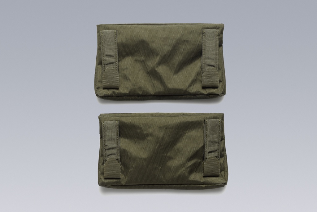 3A-MZ3 Modular Zip Pockets (Pair) Olive ] [ This item sold in pairs ] - 2