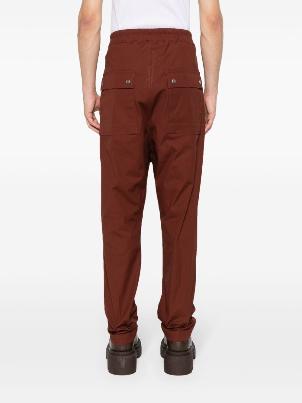 Bela drop-crotch tapered trousers - 4