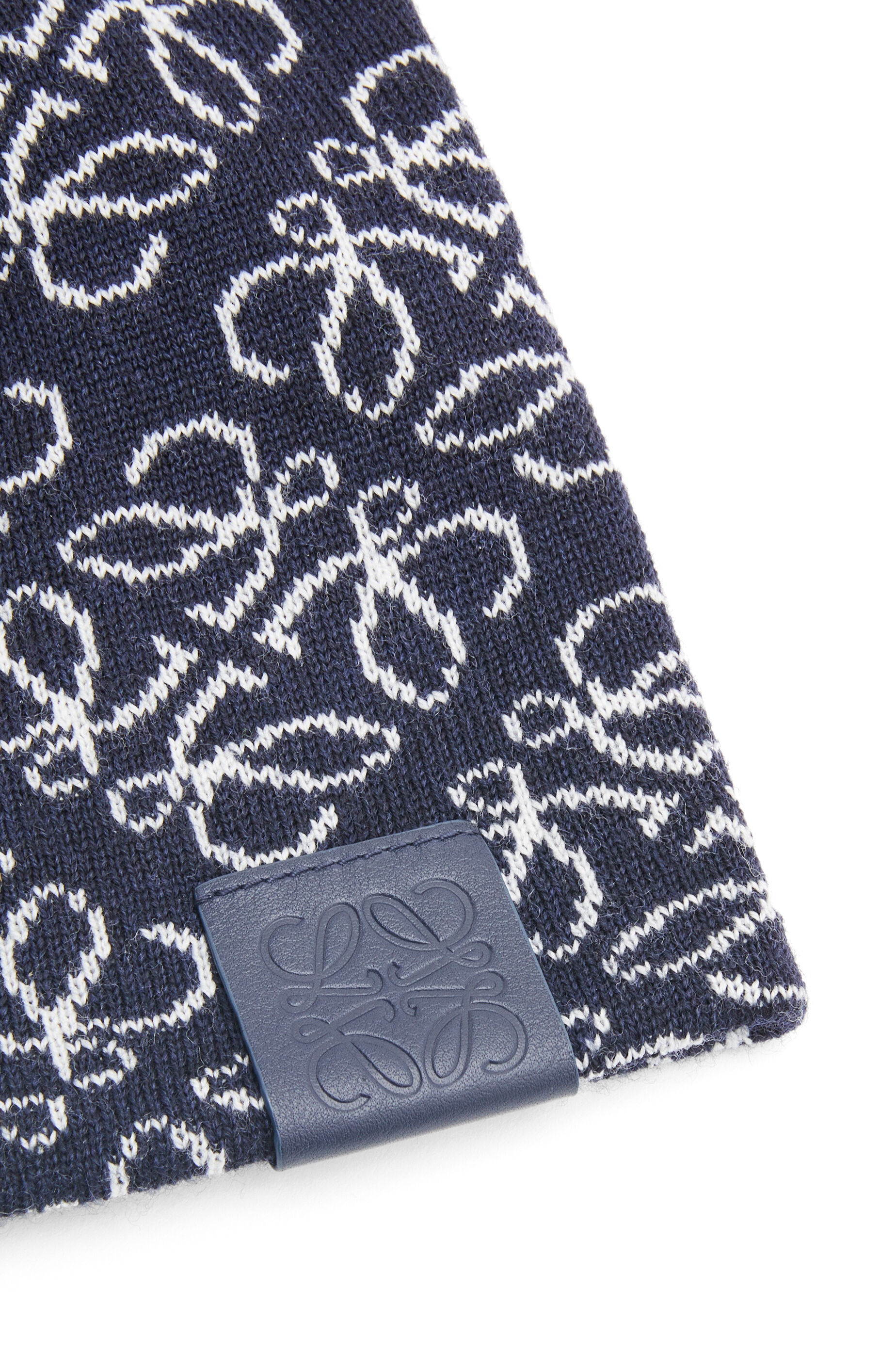 All-over Anagram beanie in wool - 4