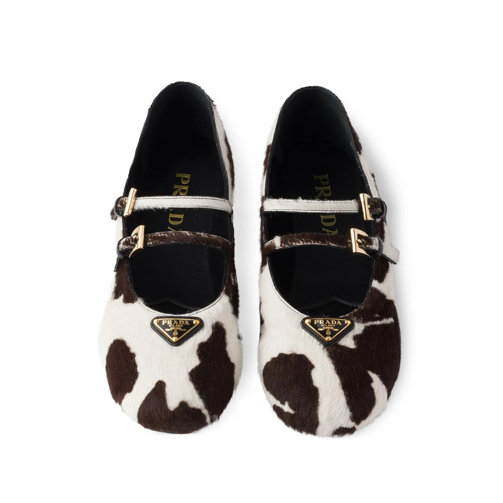 Prada White Ballet Flats Women - 5