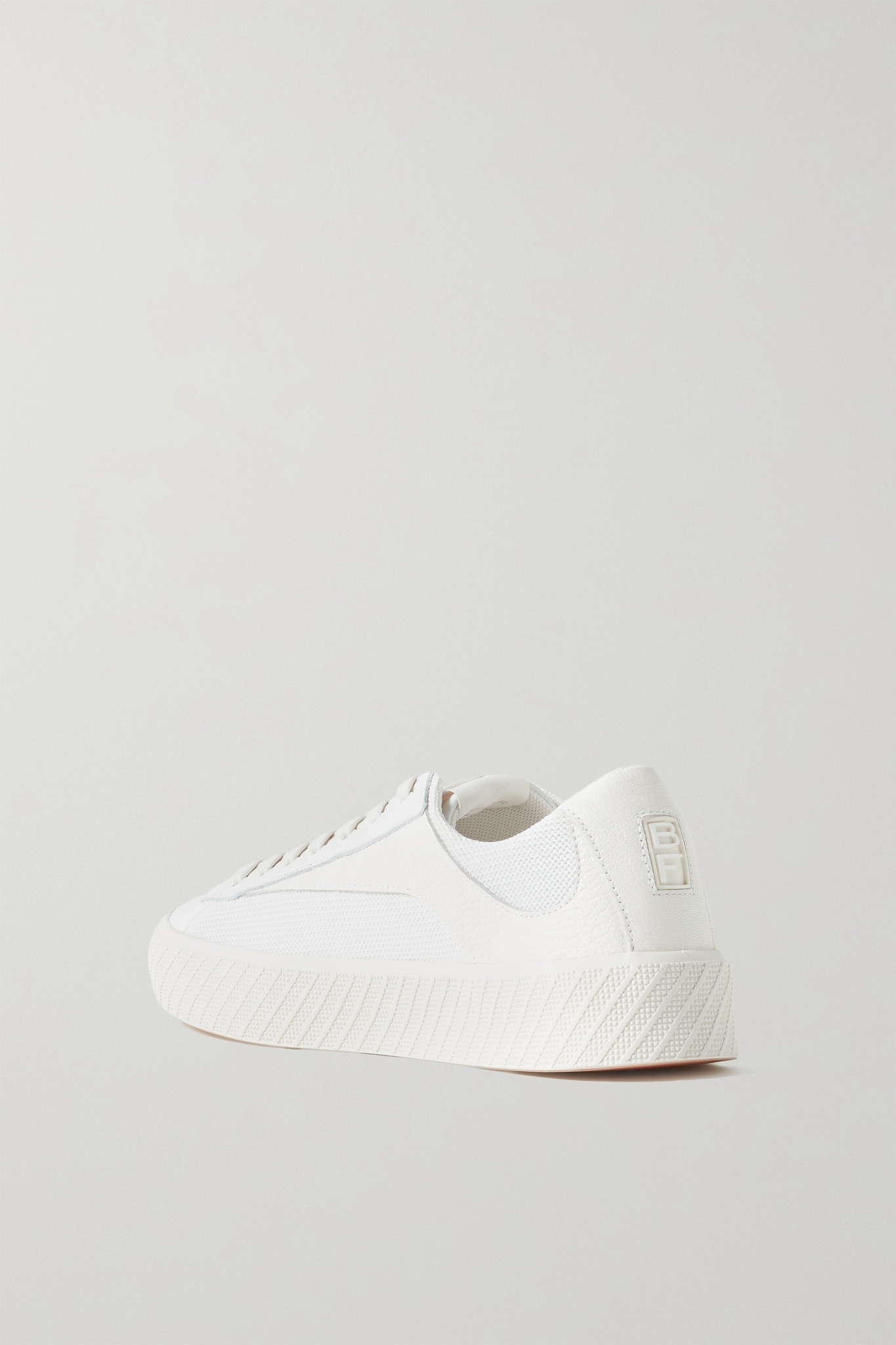 Rodina textured-leather and mesh sneakers - 3