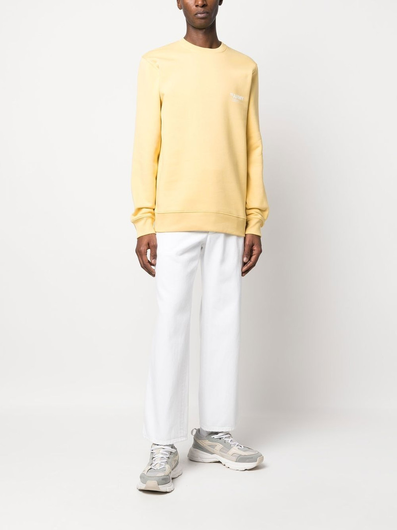 Yves Salomon crew-neck sweatshirt outlook