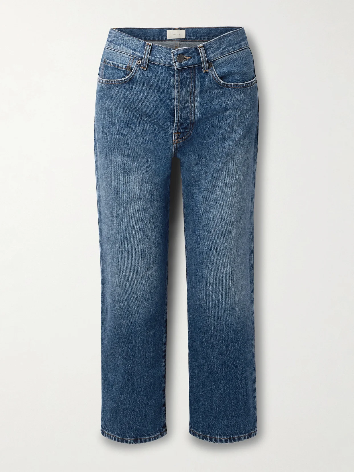 Lesley Cropped Straight-leg Jeans - 1