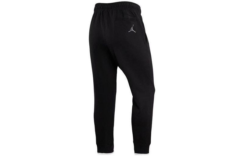 Jordan Air Jordan Logo Pants 'Black'  DV4528-010 outlook