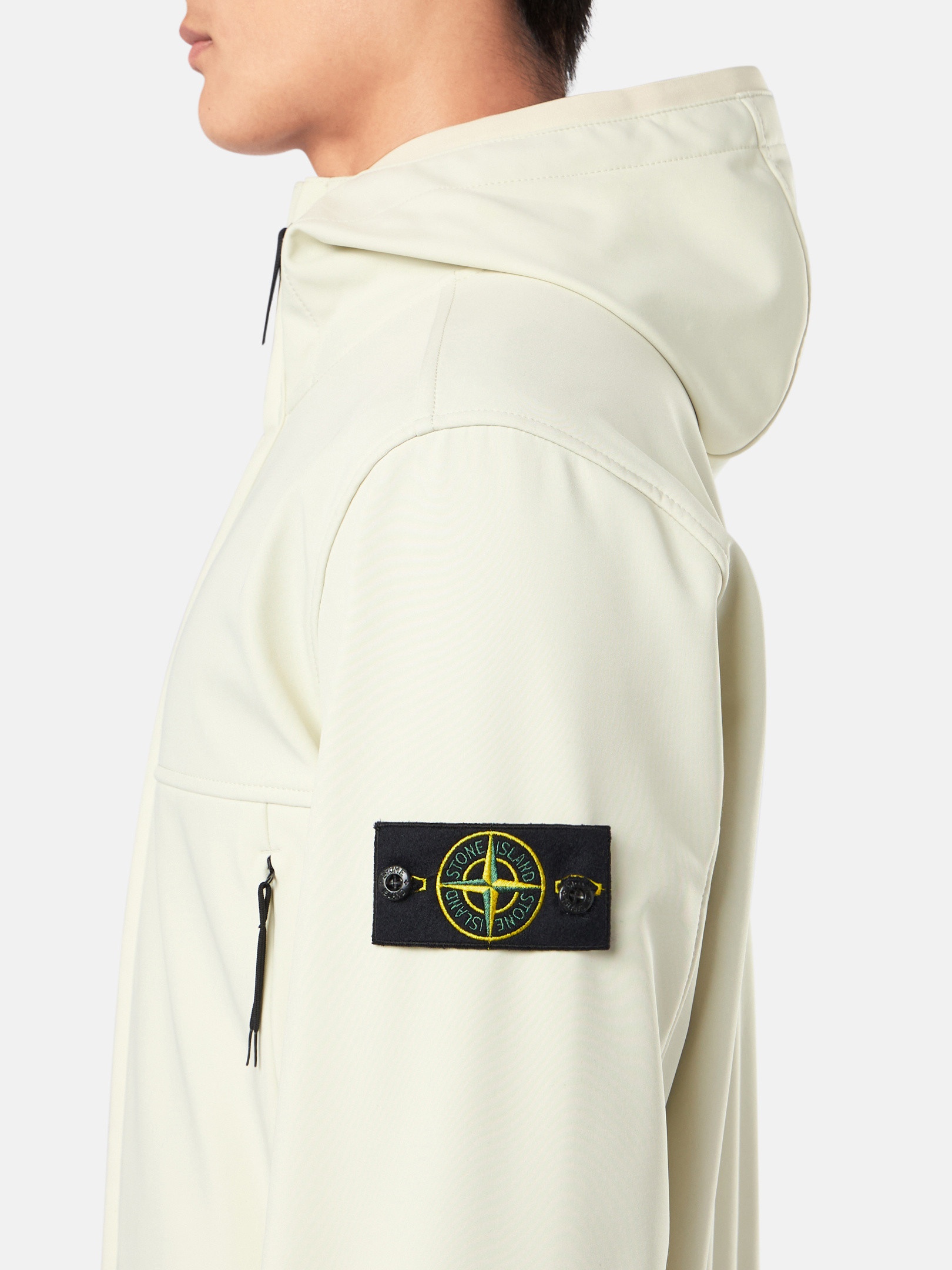Stone Island Q0322 SOFT SHELL-R_e.dye® TECHNOLOGY IN RECYCLED
