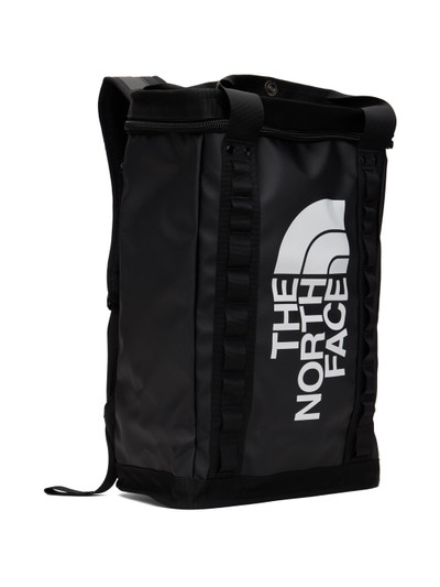 The North Face Black Explore Fusebox-L Backpack outlook