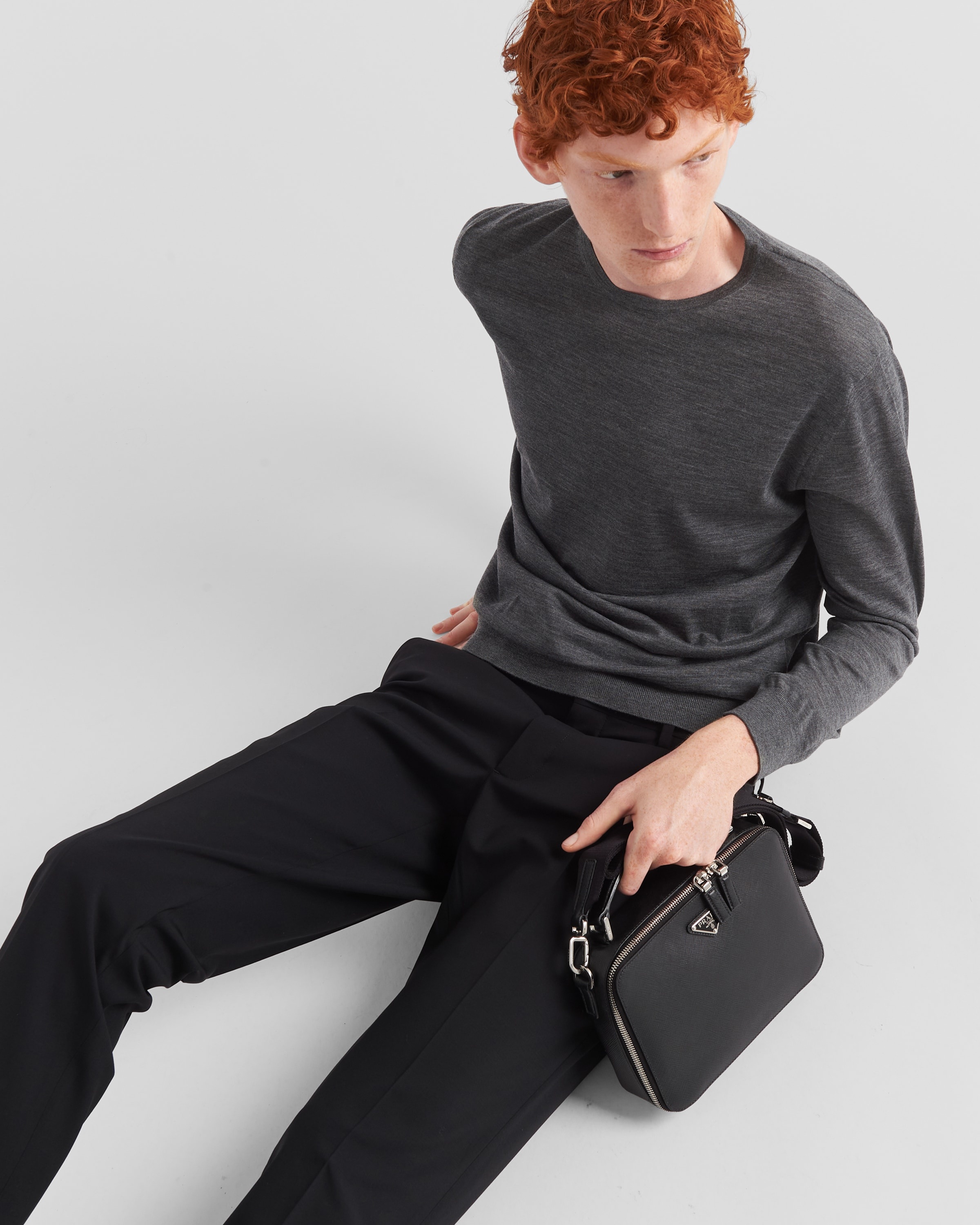 Light stretch wool pants - 4