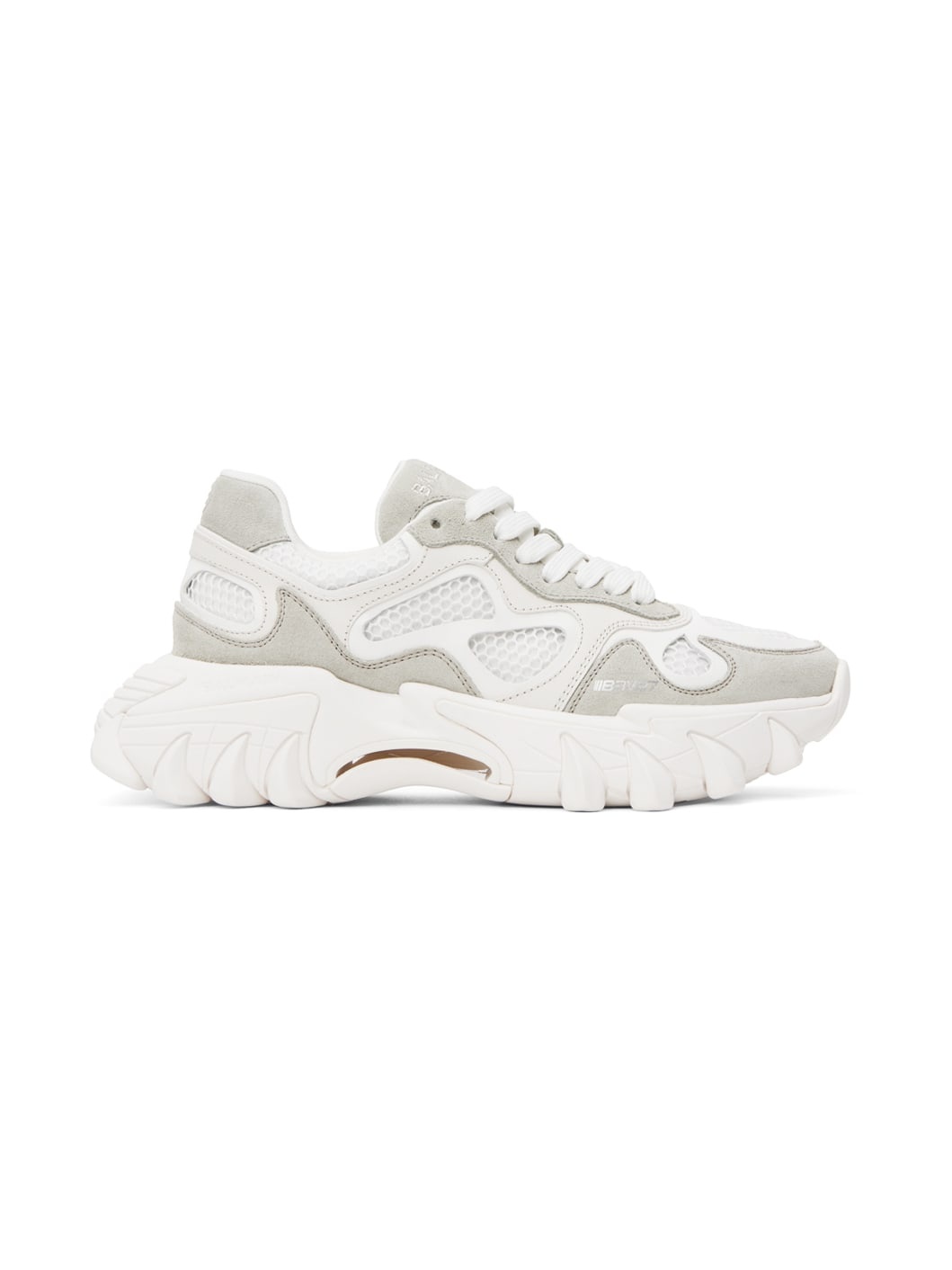 White B-East Sneakers - 1