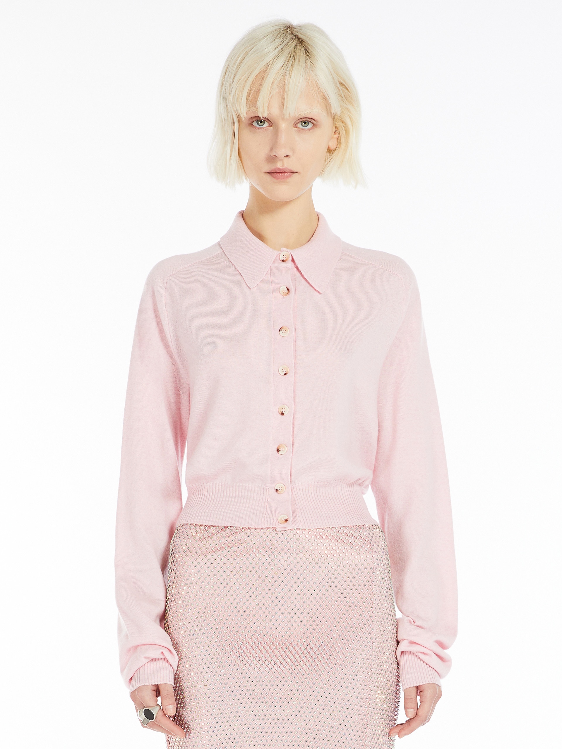 SPORT Detachable-collar cardigan - 3