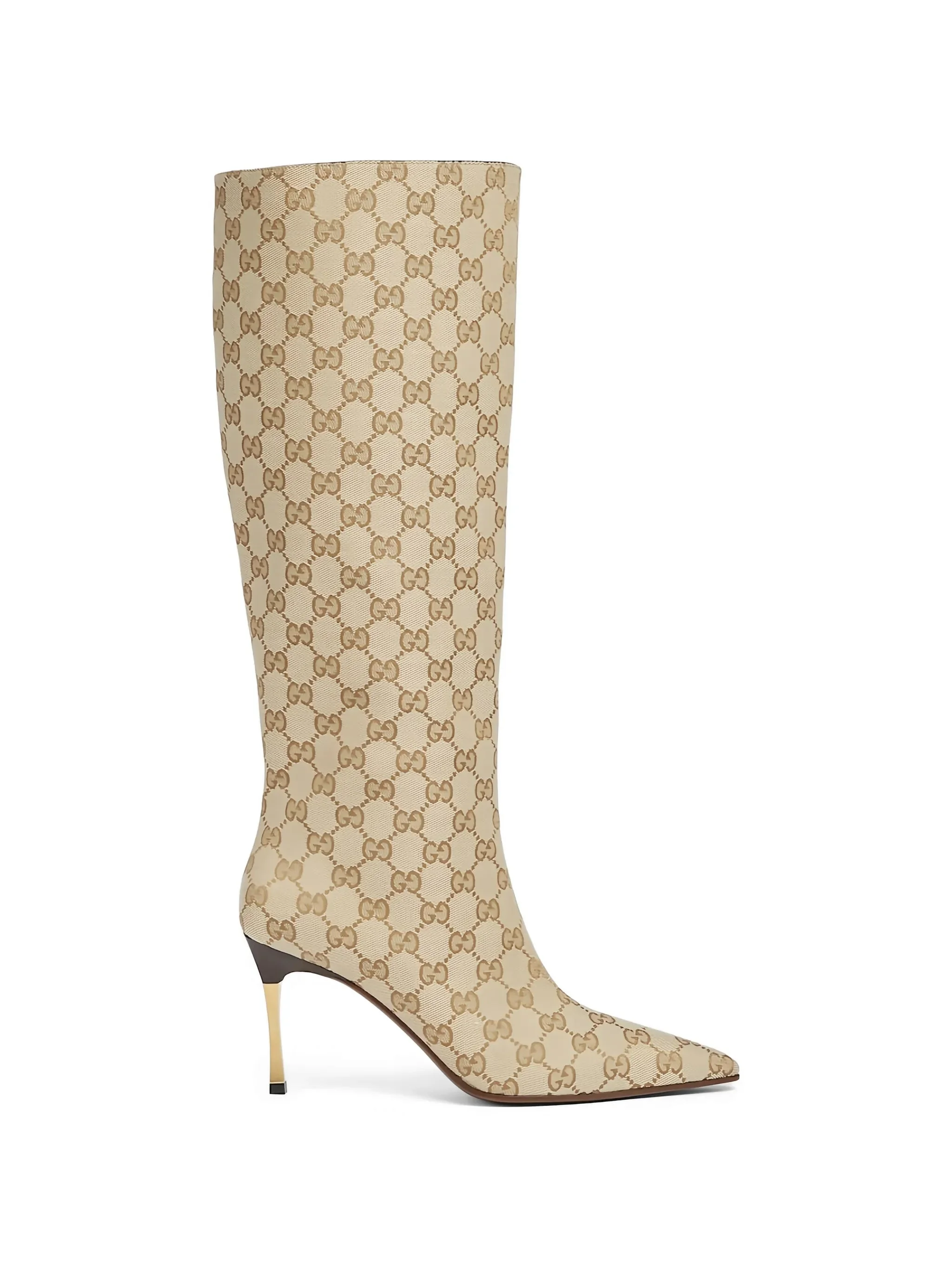 Gucci Monogram Boots - 1