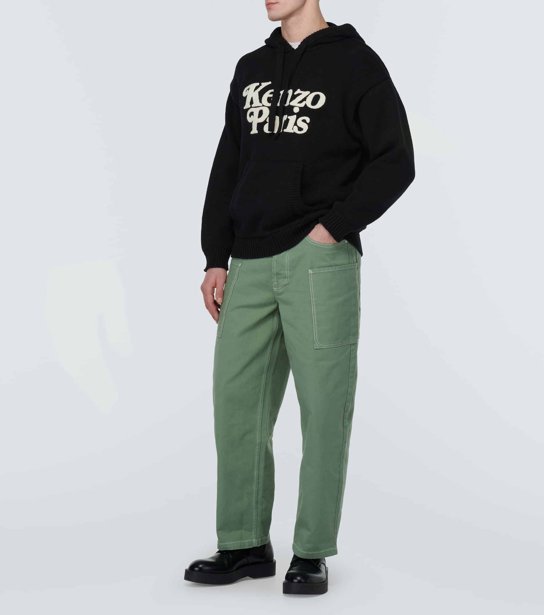 Low-rise wide-leg jeans - 2