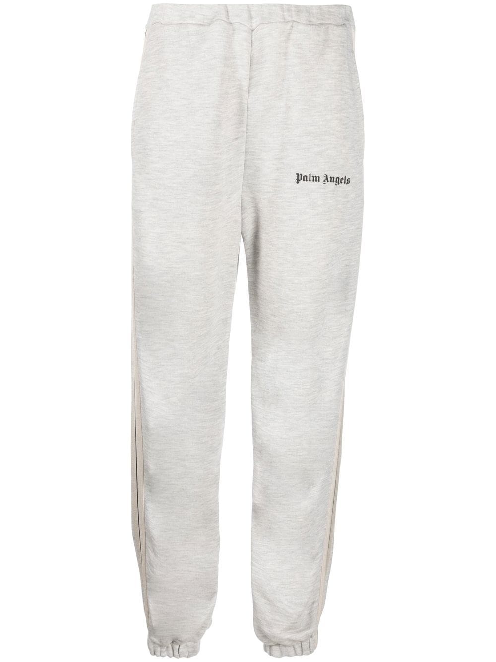 logo-print track pants - 1