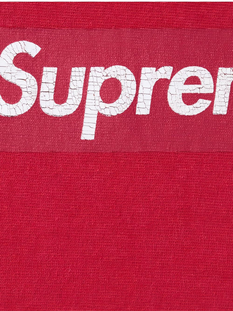 Supreme logo-detailed crew-neck sweatshirt outlook