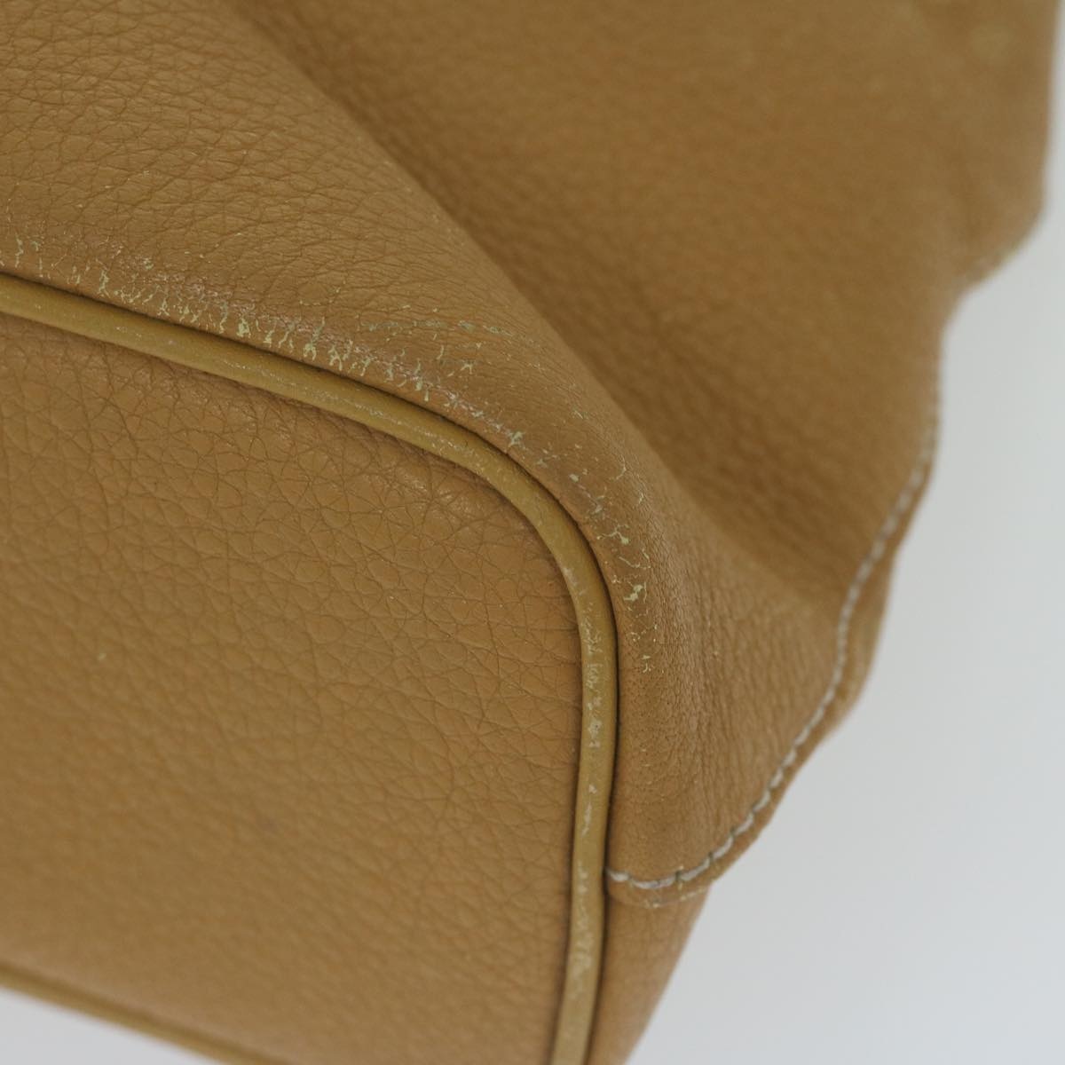 Burberry Tote Bag Leather Beige - 14