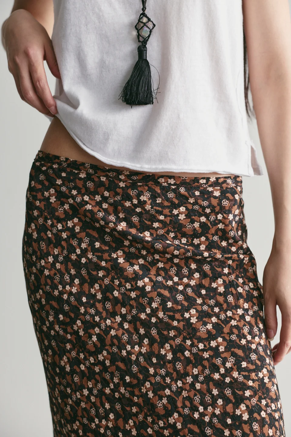 Bonita Printed Maxi Skirt - 1