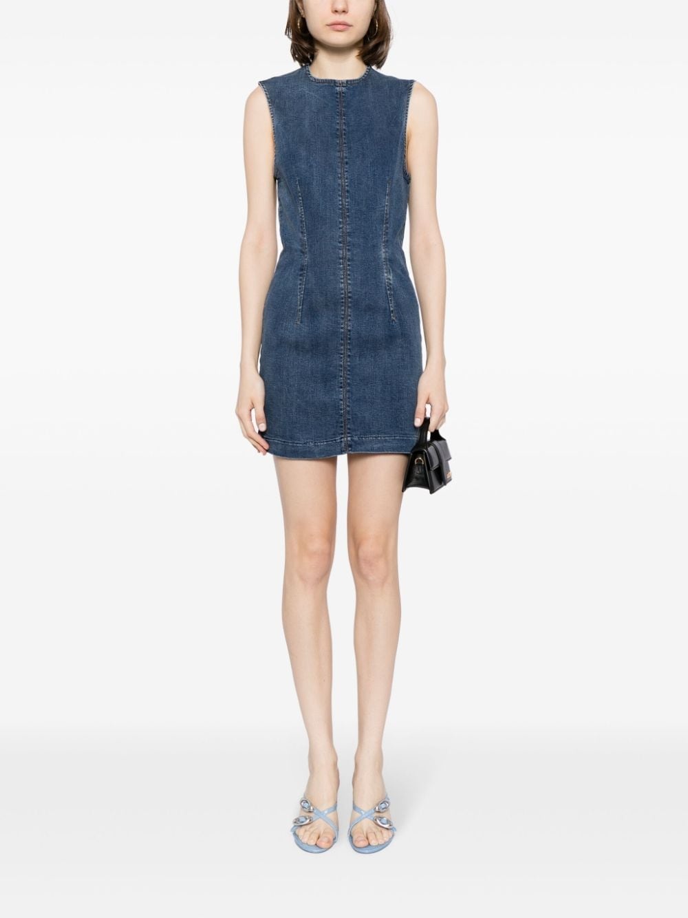 Kendi denim mini dress - 2