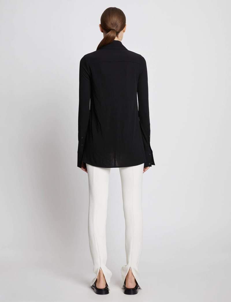 Bi-Stretch Crepe Slim Pants 4