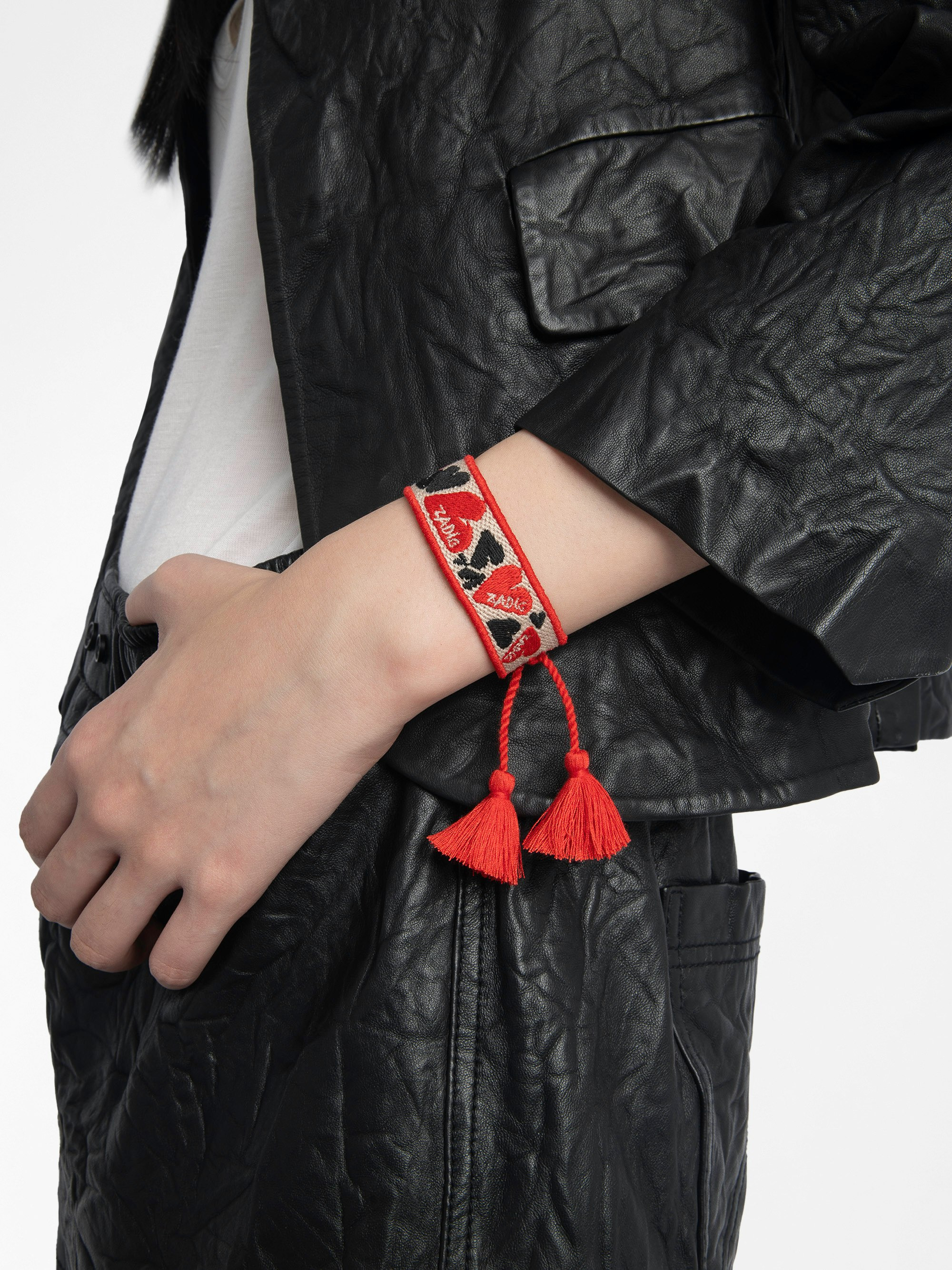 Zadig Woven Heart Bracelet - 5