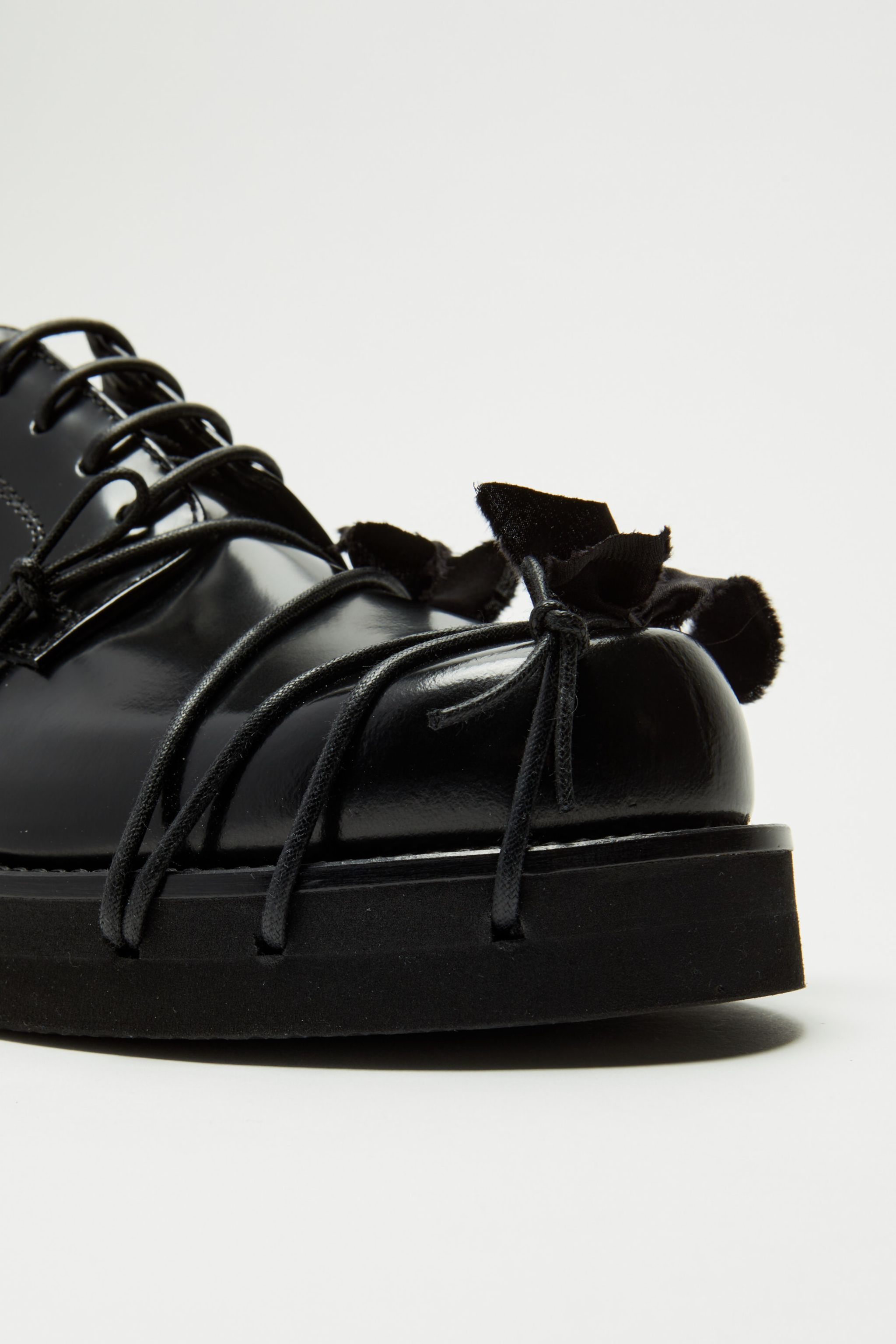 BOW-EMBELLISHED DERBY SHOES - 4
