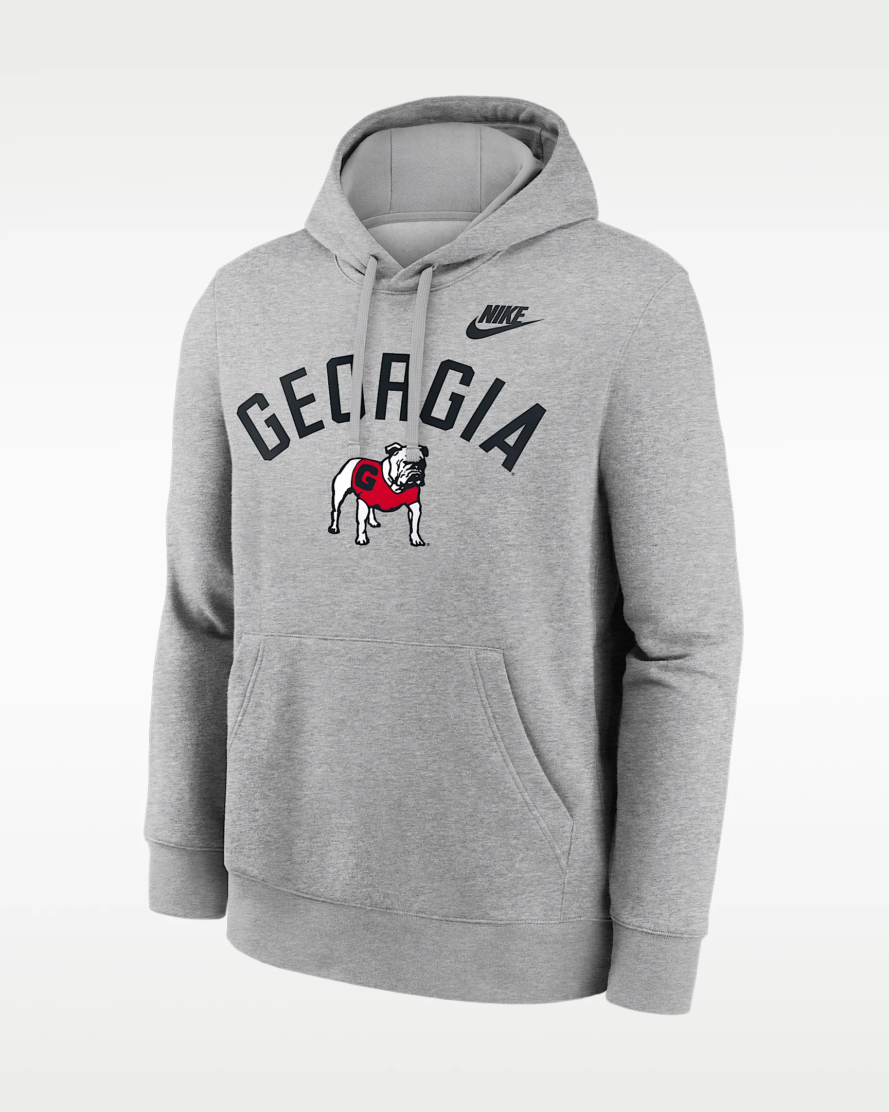 Georgia Legacy Arch Club Men's Nike College Pullover Hoodie - 1