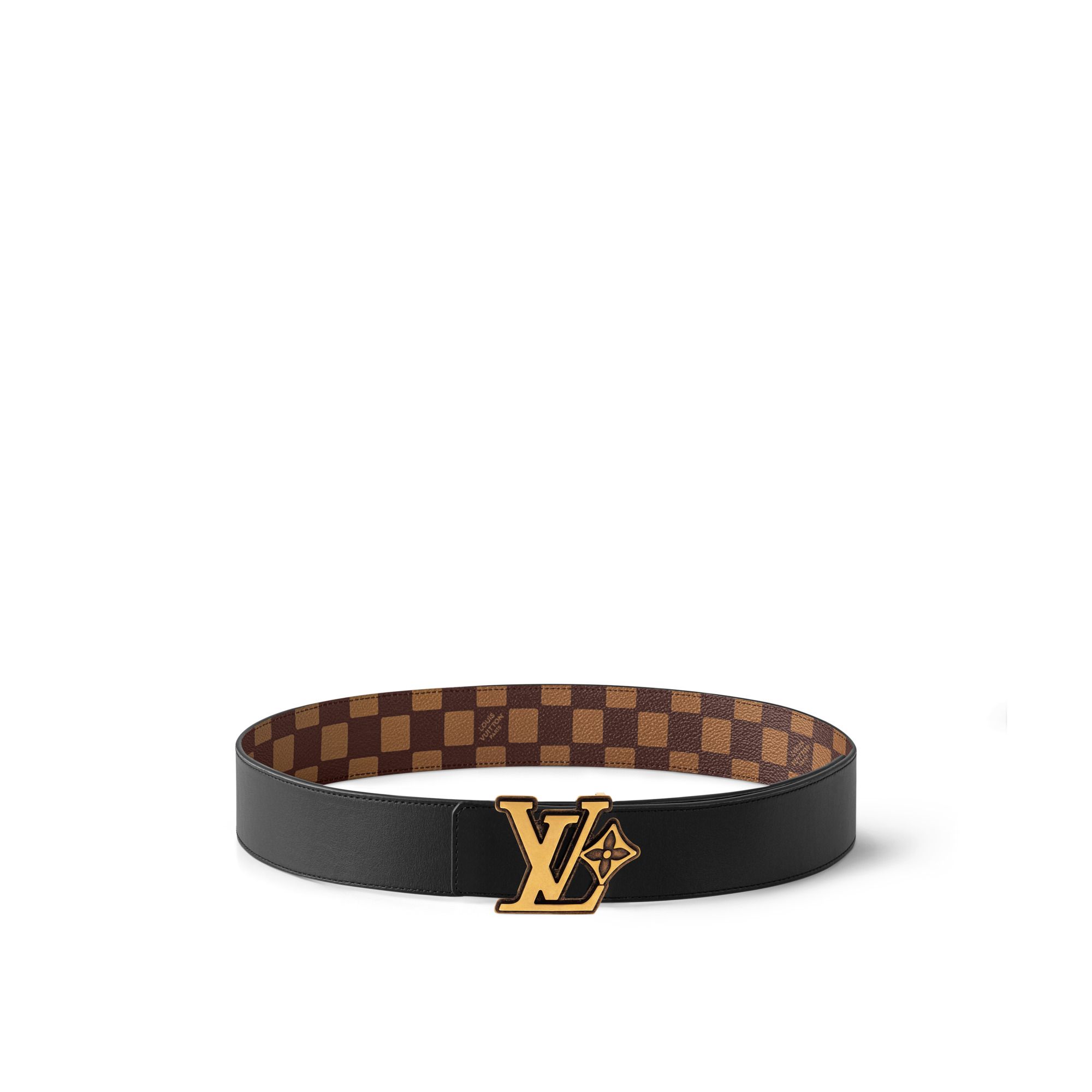 LV Flower Damier Phriendship 40mm Reversible Belt - 3