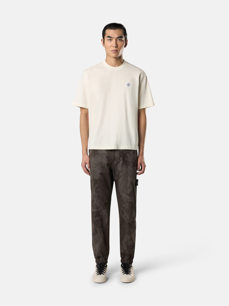 Stone Island 2100034 COMBED ORGANIC COTTON JERSEY outlook