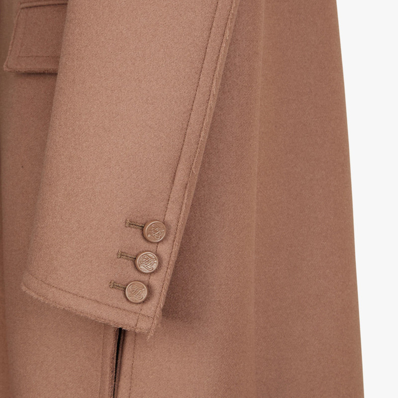 Brown wool coat 3