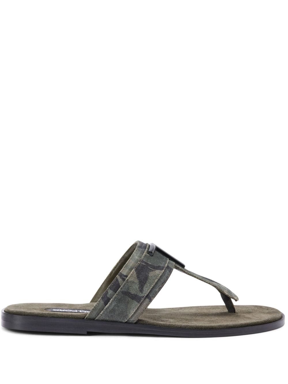 camouflage-pattern sandals - 1