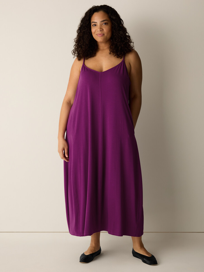 Fine Jersey Lantern Dress 6