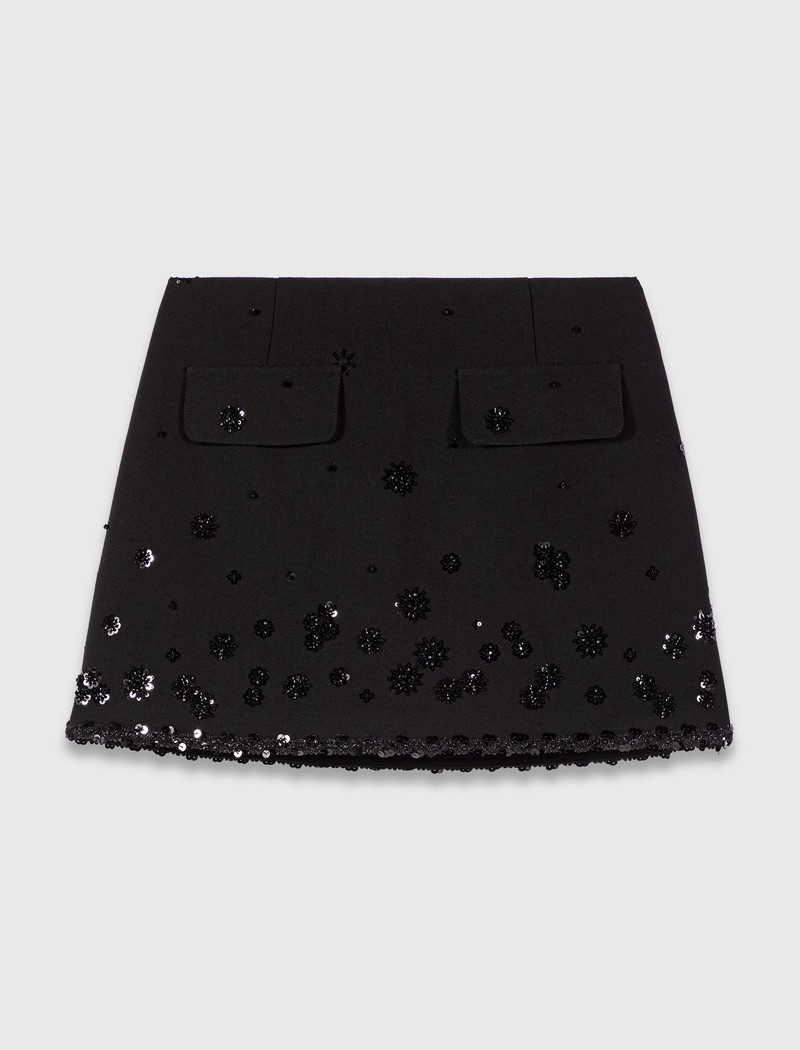 Embroidered skort 1