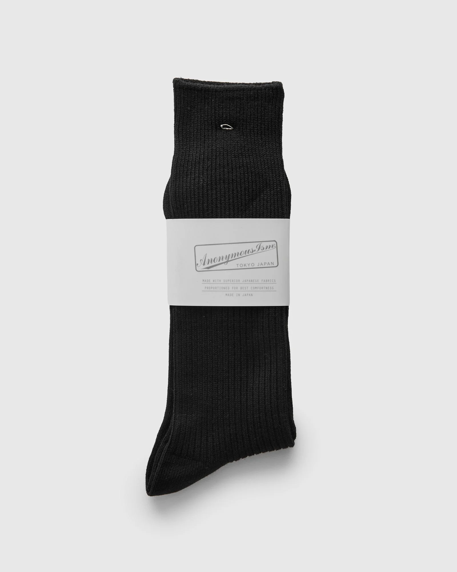 Brilliant Crew Sock in Black - 1