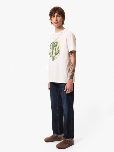 Nudie Jeans Roy Bas T-Shirt Offwhite outlook