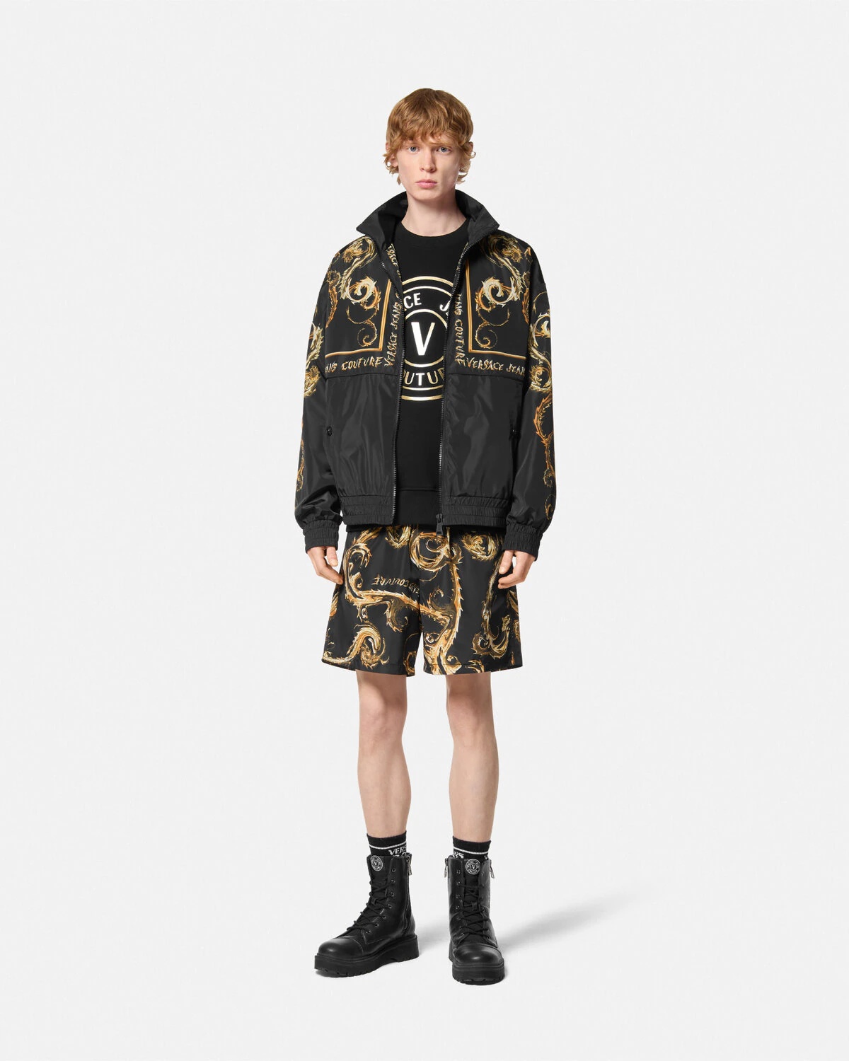 V-Emblem Relaxed-Fit Sweatshirt - 2