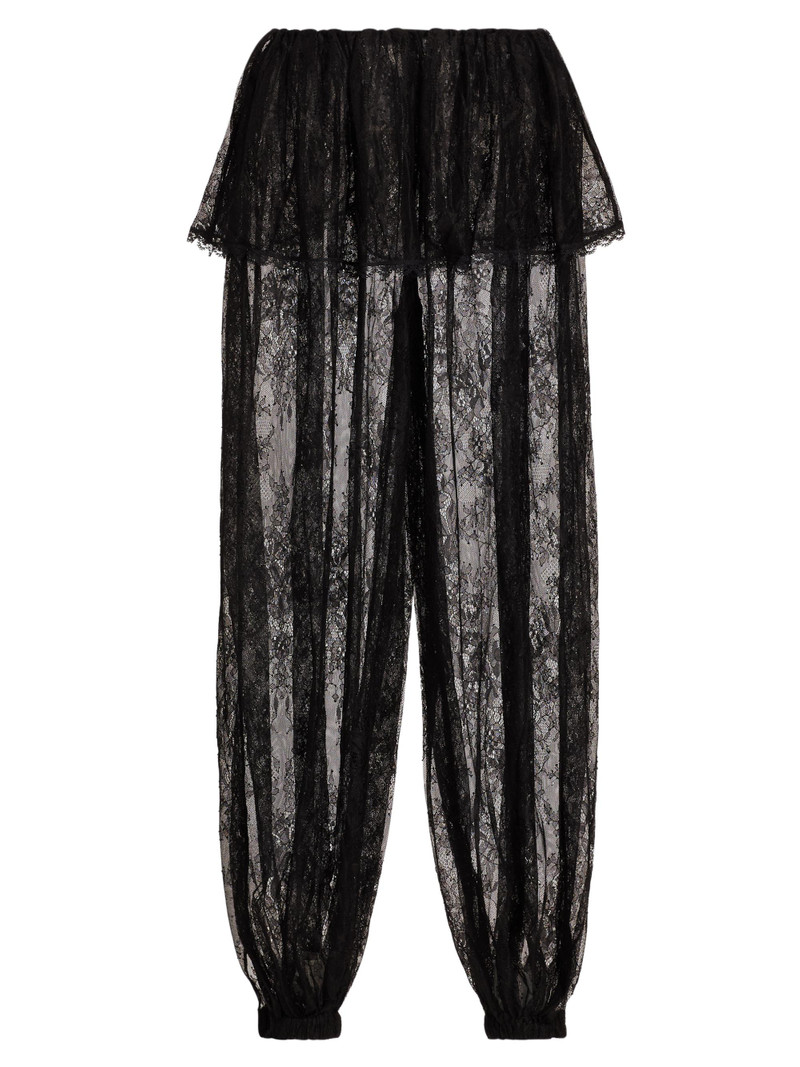 Women's Bern Lace Balloon Pants - Black 1