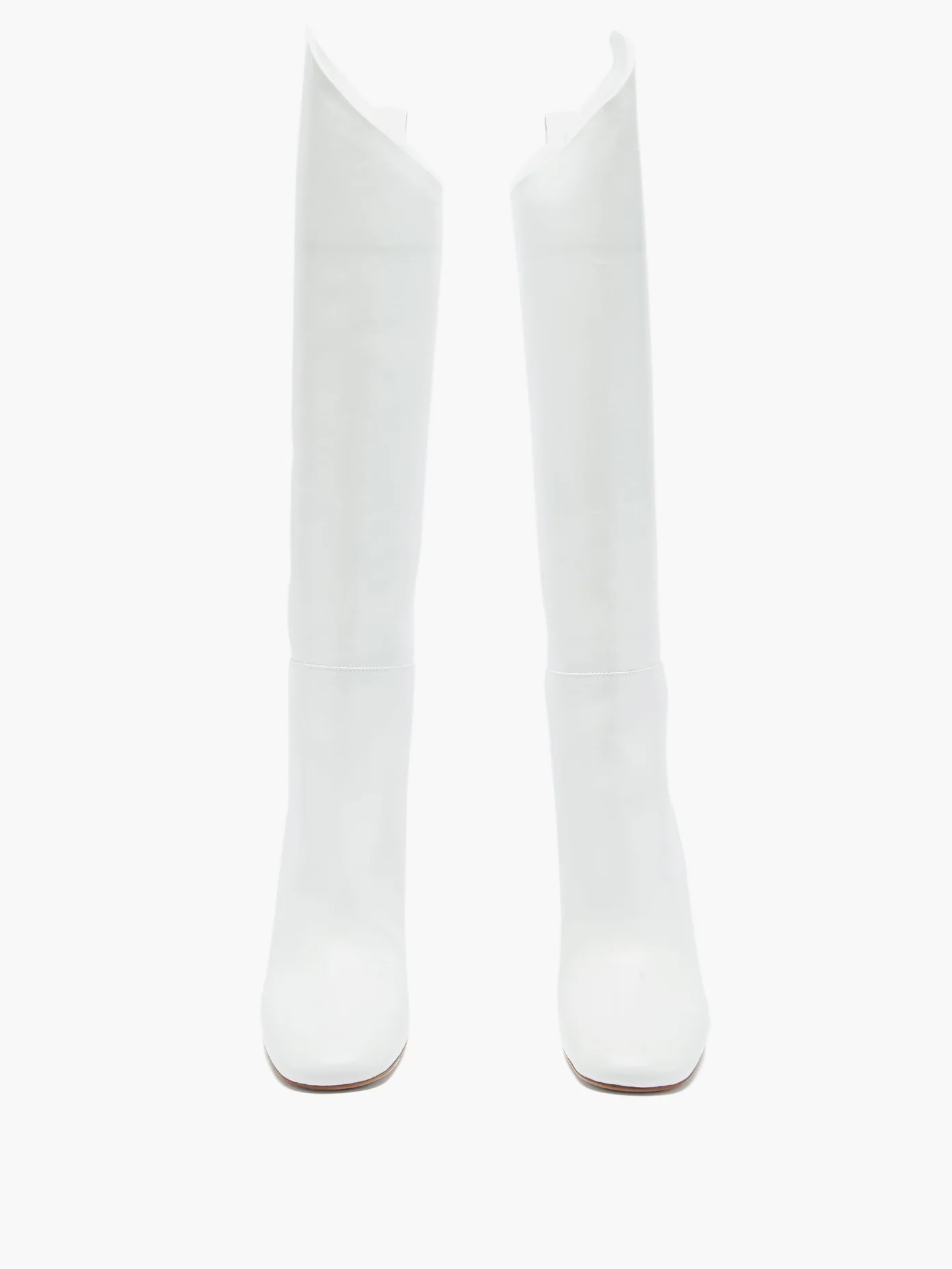 Nappa-leather knee-high boots - 5