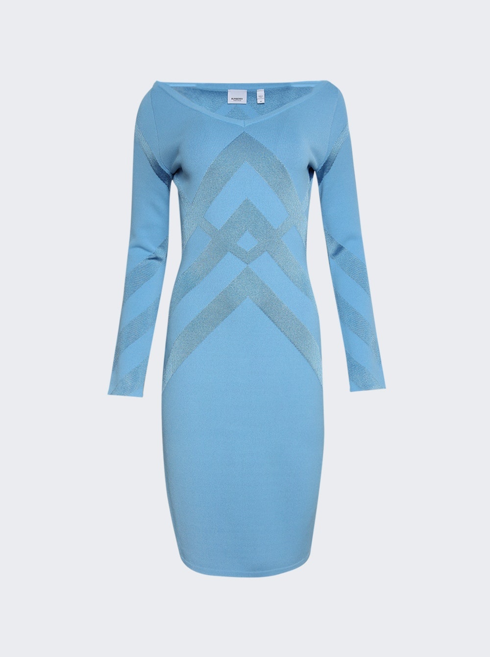 Orietta Long Sleeve Midi Dress Foxglove Blue - 1