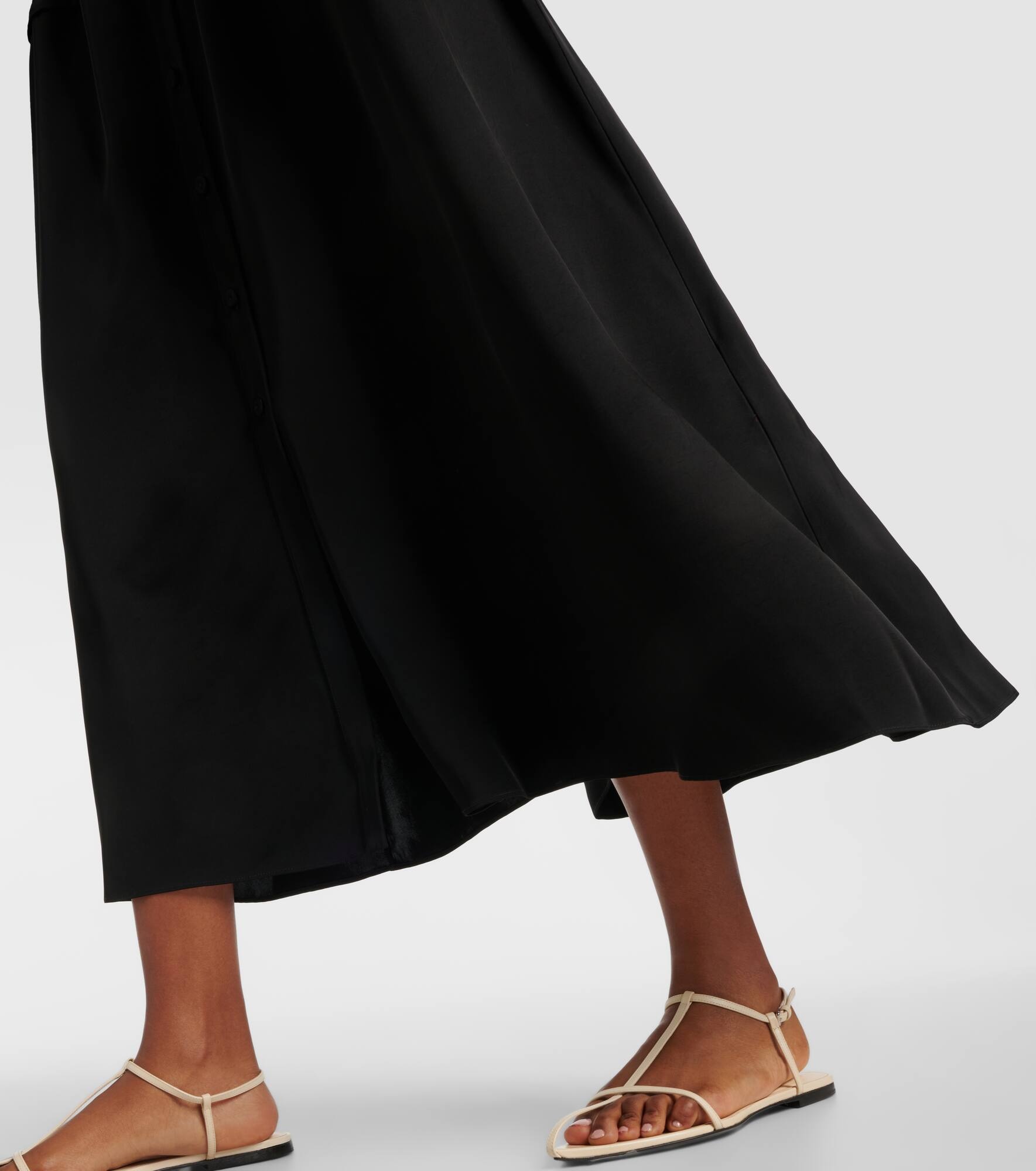 Pleated shirt dress - 6