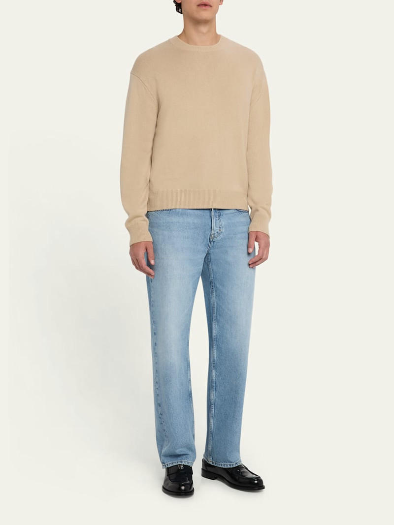 FRAME Men's Lightweight Cashmere Pullover outlook