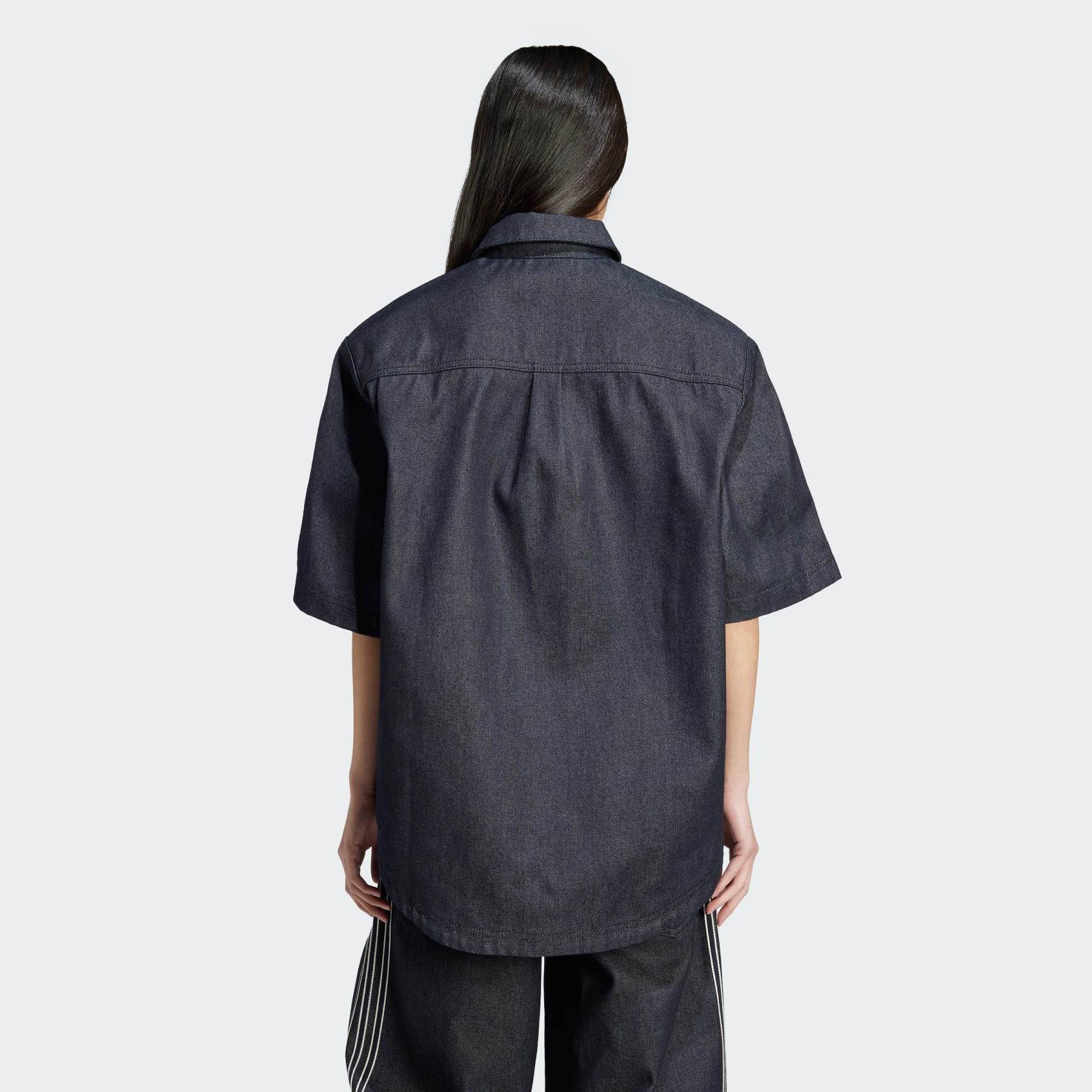 Denim Short Sleeve Shirt - 3