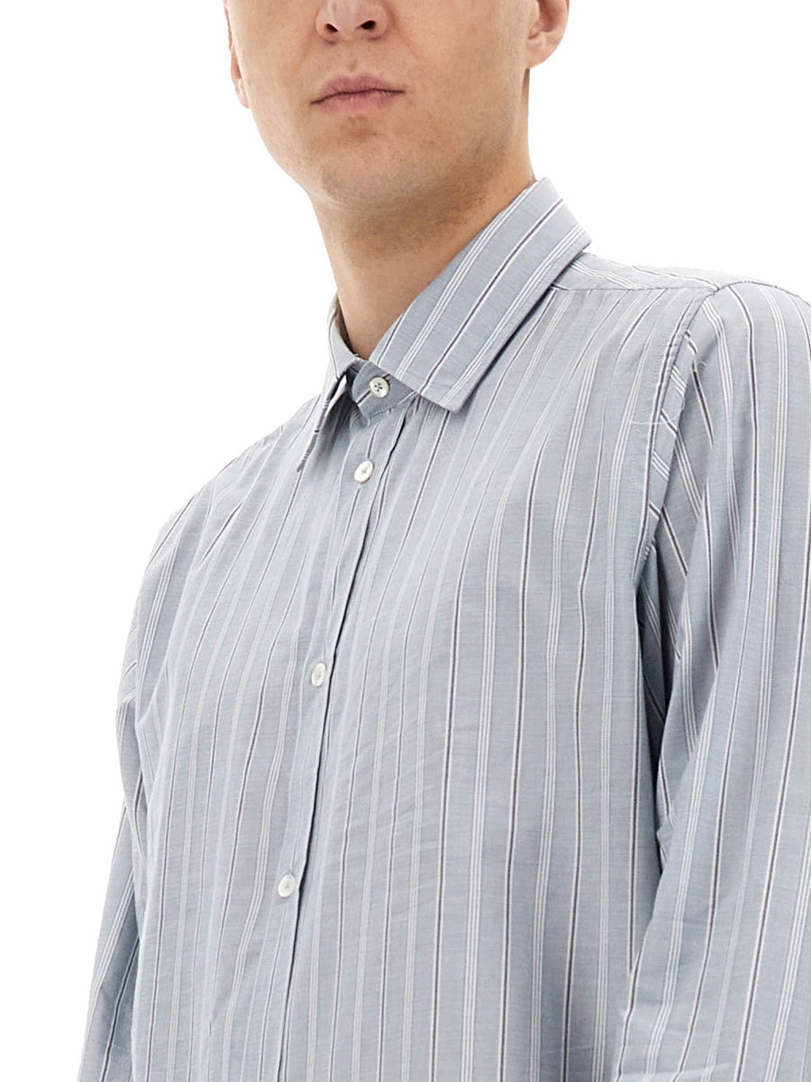 Maison Margiela Men Striped Shirt - 4