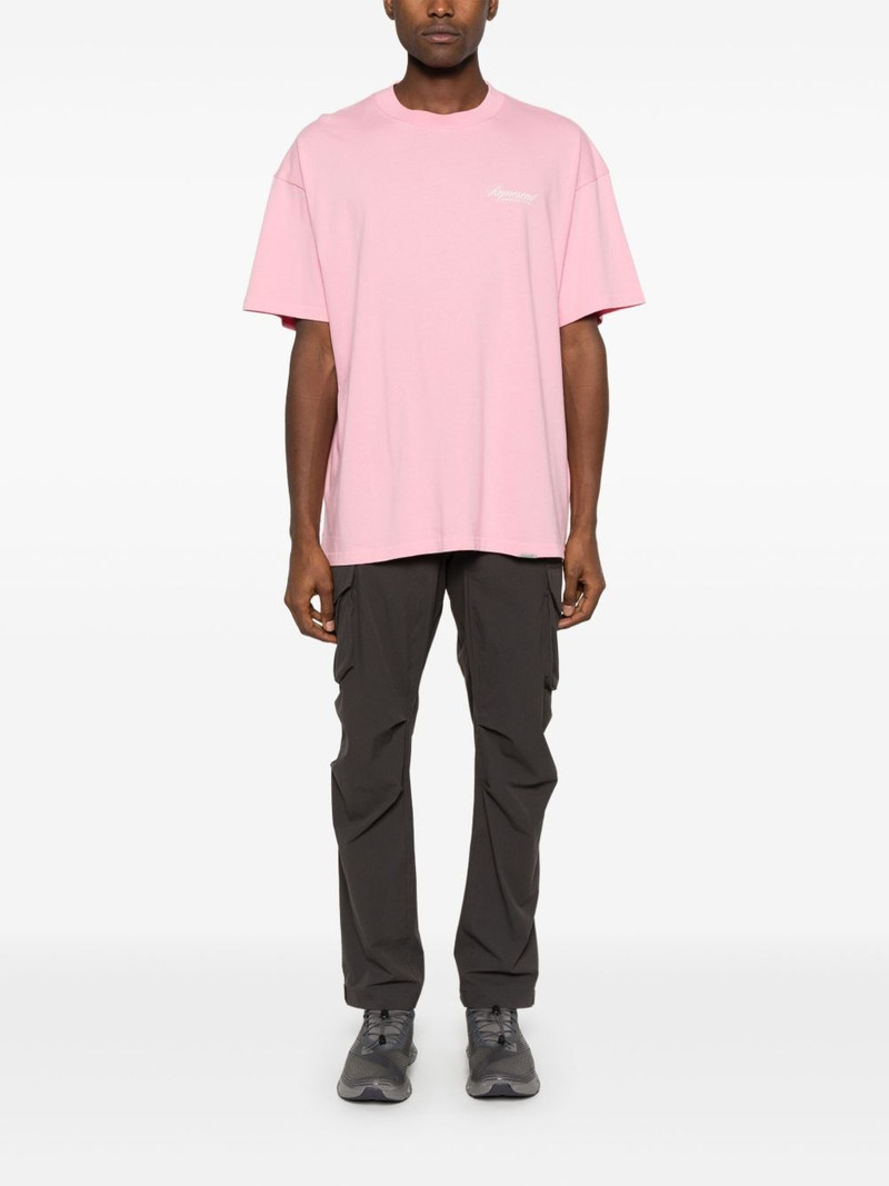 REPRESENT Owners Club Script T-shirt outlook
