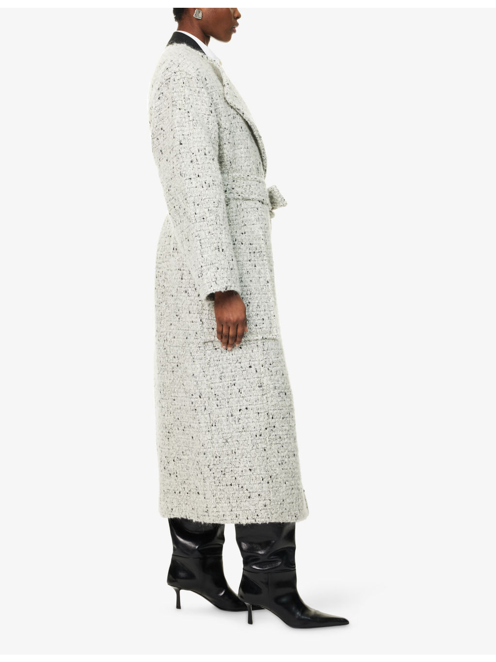 Cupola Belted Knitted Coat - 3
