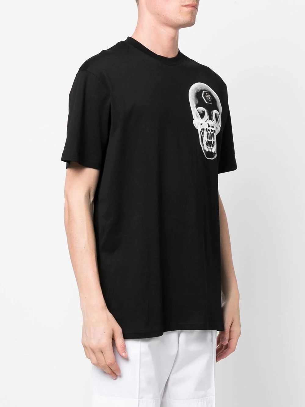 skull-print short-sleeve T-shirt - 3