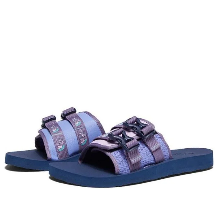 THE NORTH FACE x CLOT Trekking Base Camp Strap Slides 'Black Red' NF0A819Z1IGW-100 - 1