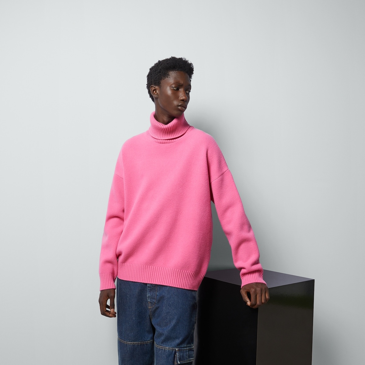 Wool turtleneck sweater - 5