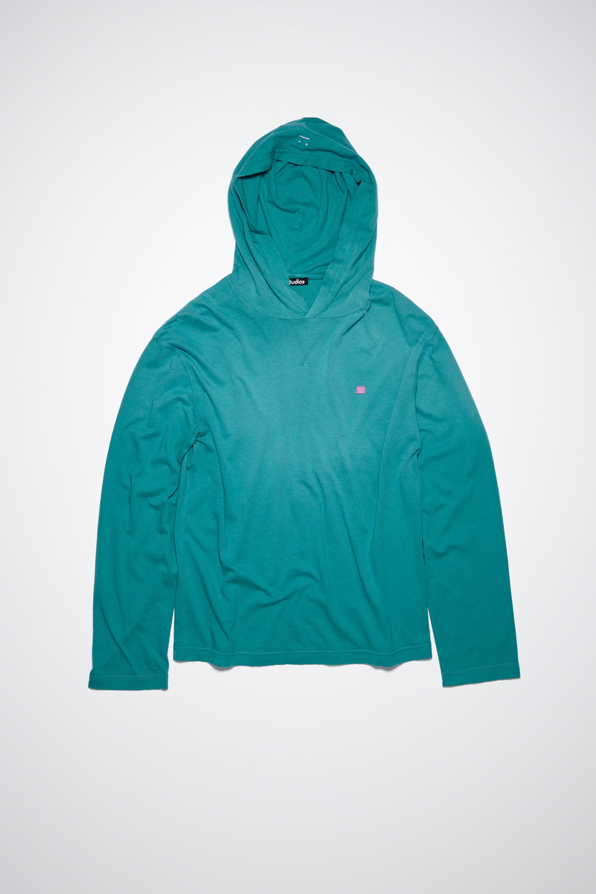 Hooded sweater- Regular fit - Sea green - 1