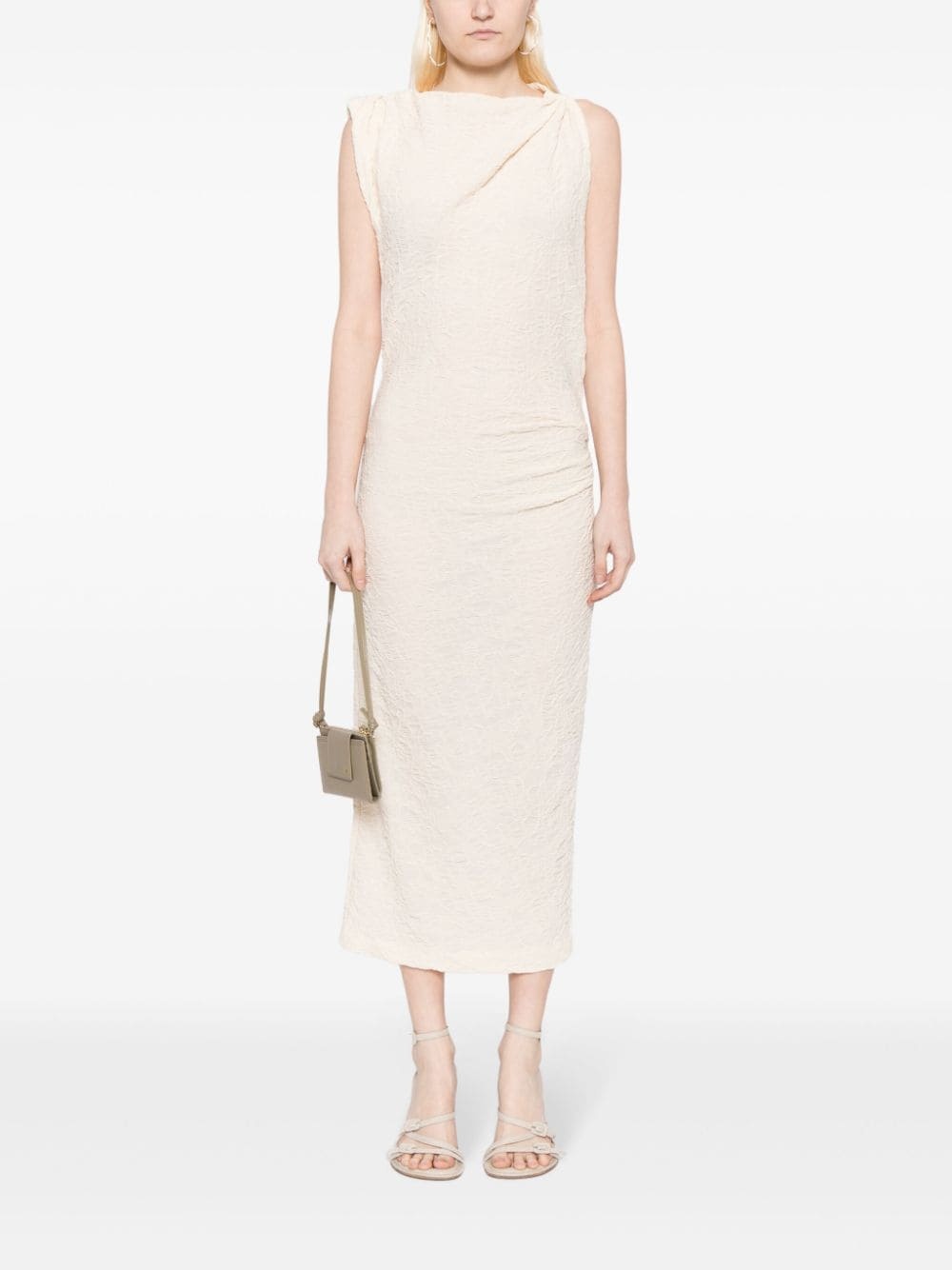 Franzy textured midi dress - 2