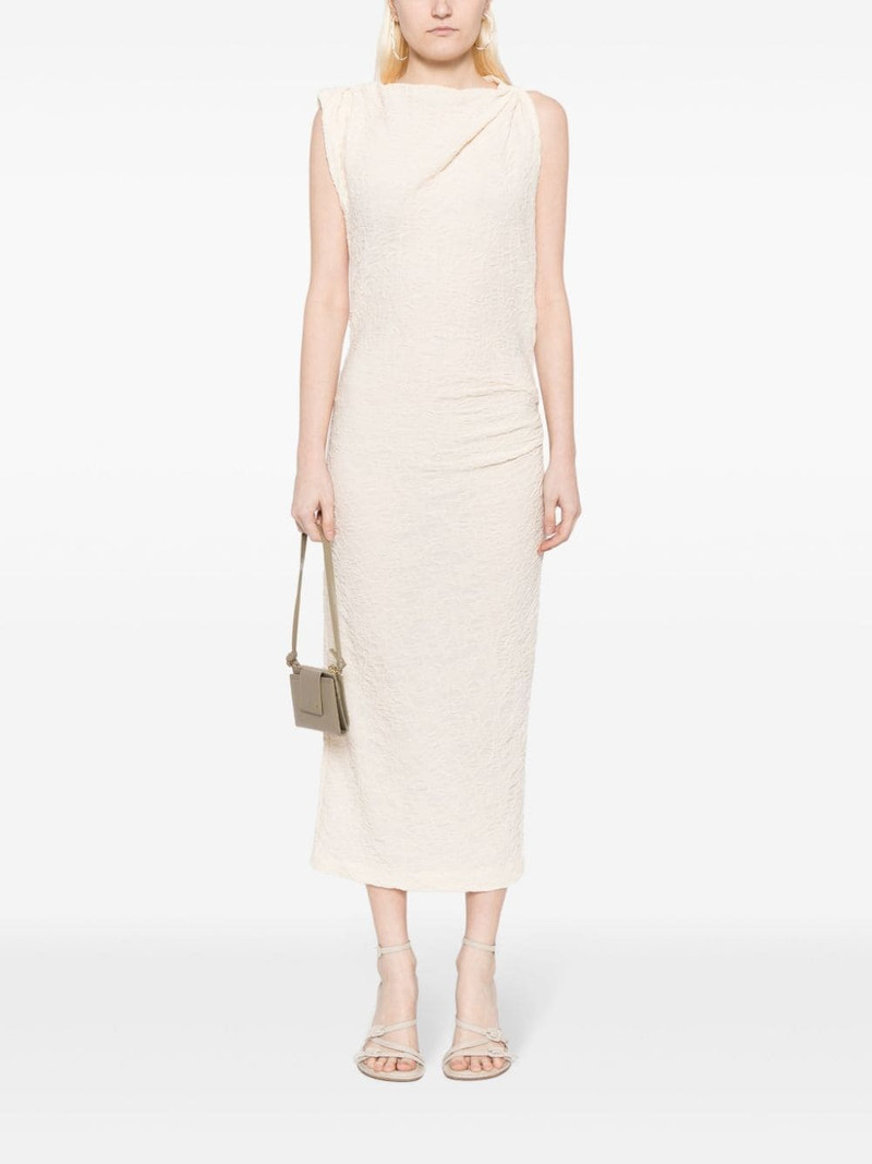 Isabel Marant Franzy textured midi dress outlook
